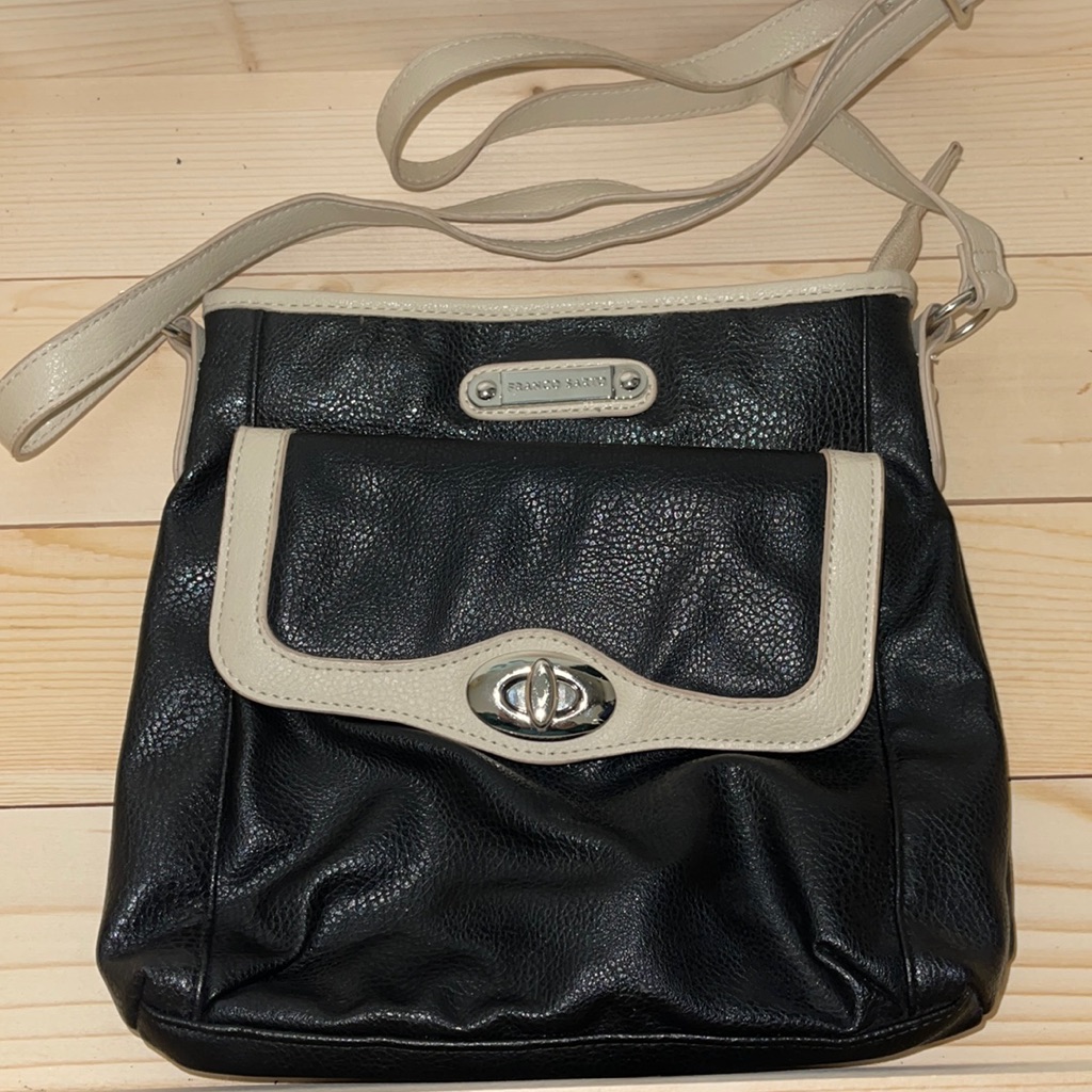 Franco Sarto Vegan Fauxblack Leather Bag